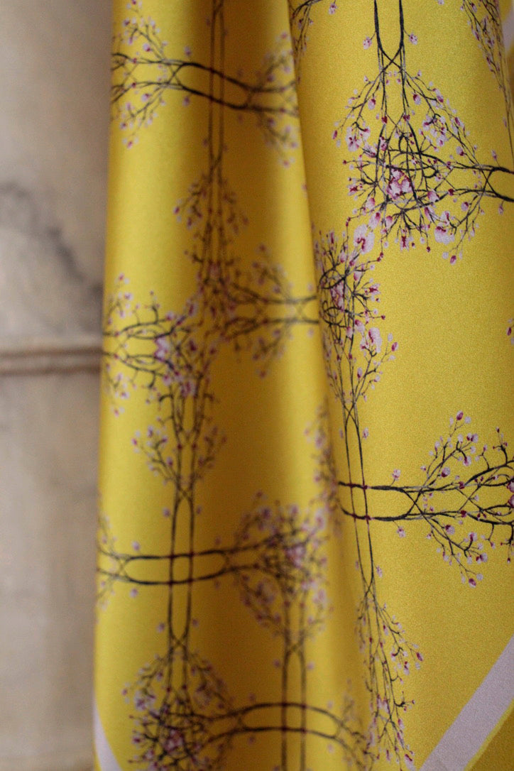40"x40" Celine 100% Silk